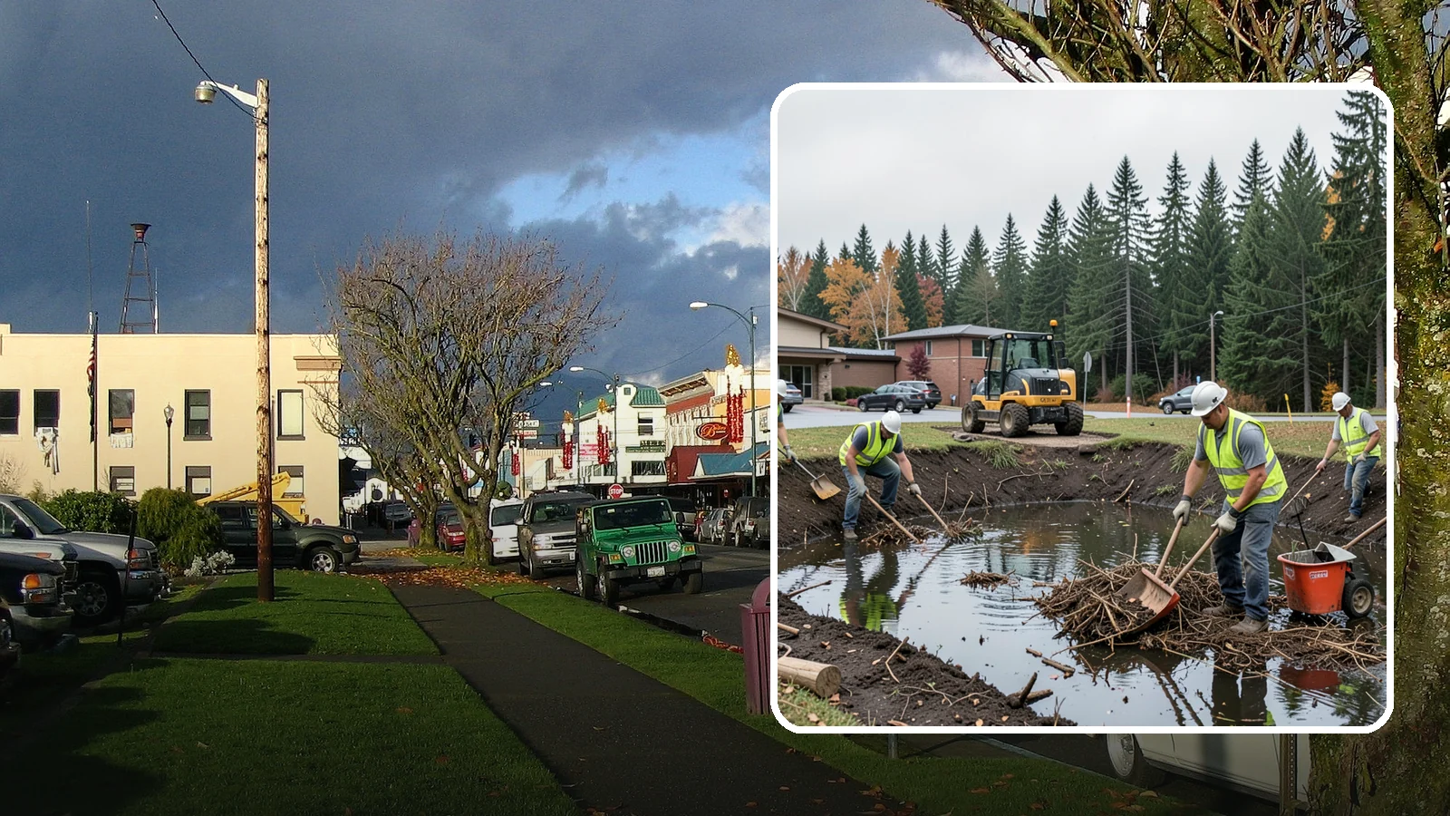 Retention Pond Maintenance in Arlington, Snohomish County, WA - Retention and detention pond maintenance that preserves storage capacity, function, and regulatory compliance.