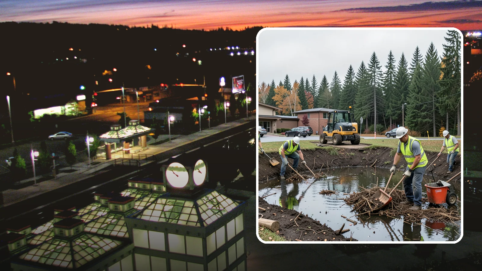 Retention Pond Maintenance in Auburn, King County, WA - Retention and detention pond maintenance that preserves storage capacity, function, and regulatory compliance.
