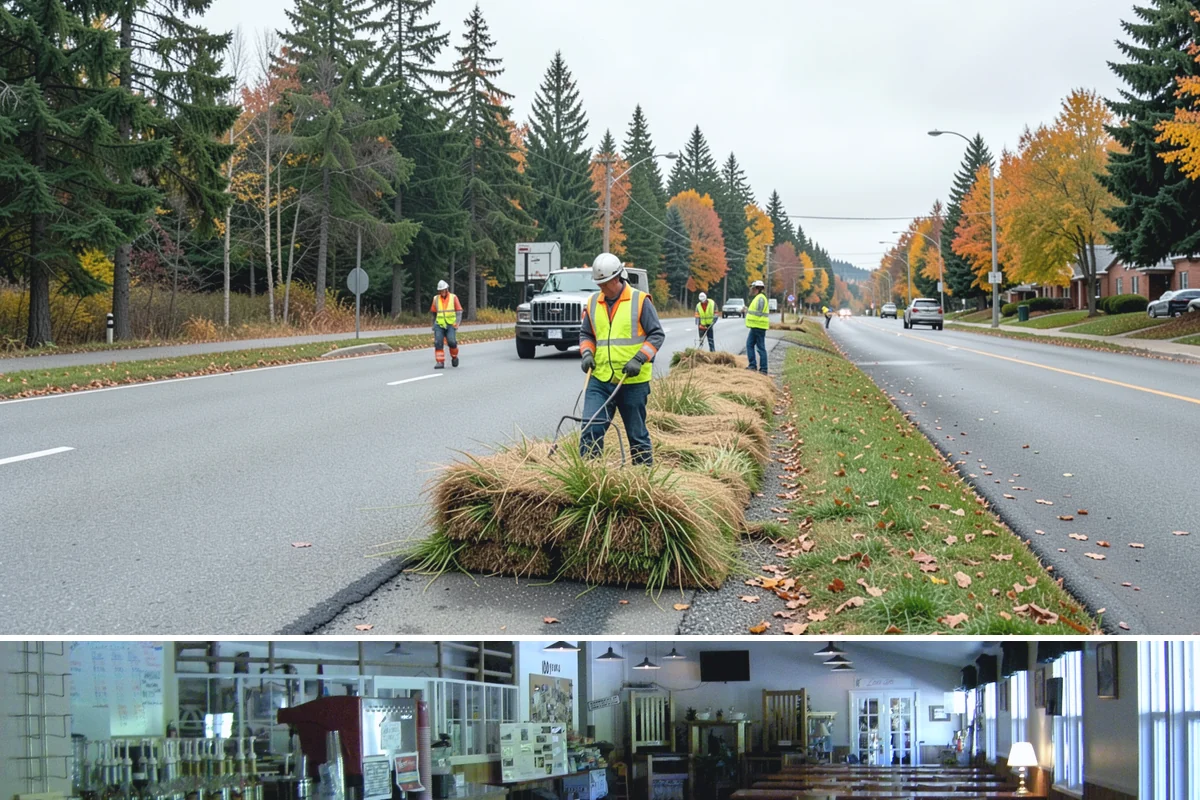 Retention Pond Maintenance in Black Diamond, King County, WA - Pond maintenance, especially sediment removal and outlet servicing, is scheduled in late summer so full storage capacity is...