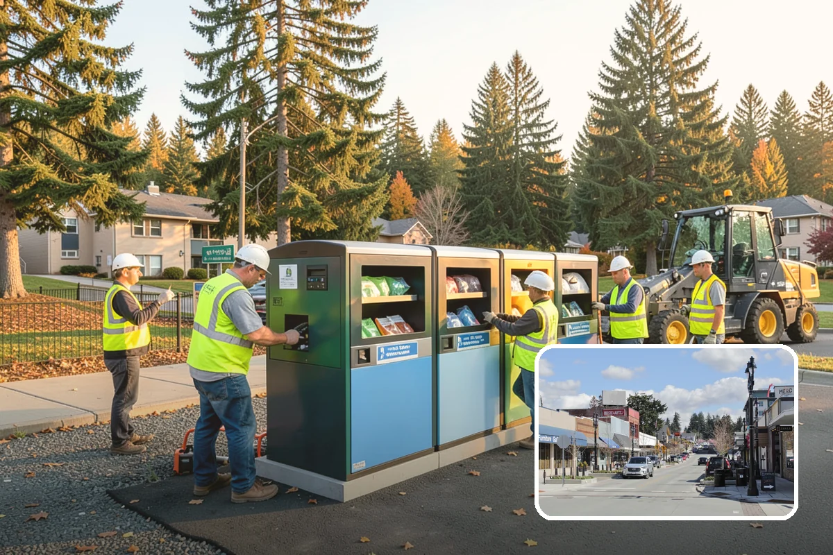 Retention Pond Maintenance in Bothell, King County, WA - Preserves designed storage and flood-control capacity
