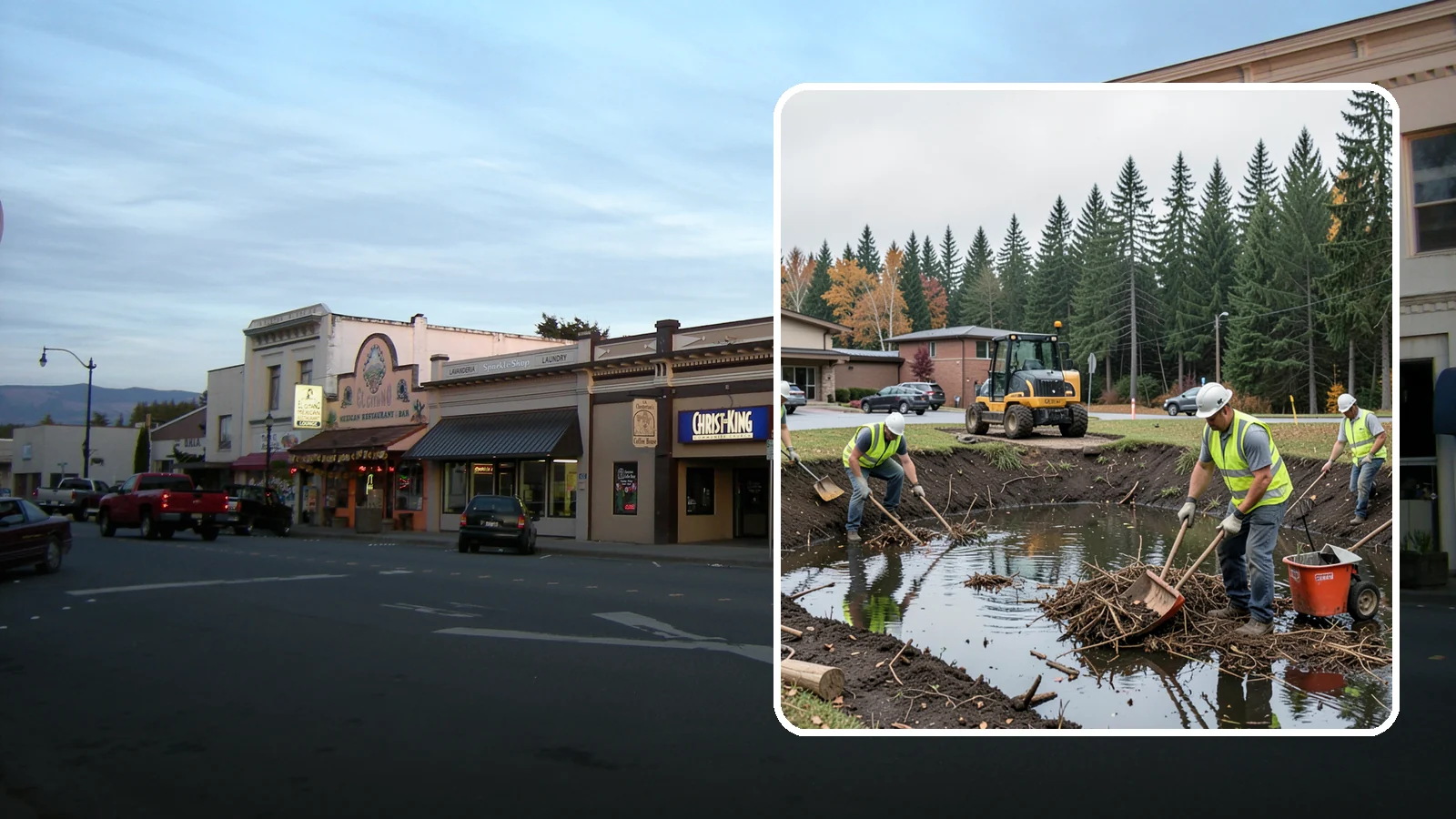 Retention Pond Maintenance in Burlington, Skagit County, WA - Retention and detention pond maintenance that preserves storage capacity, function, and regulatory compliance.