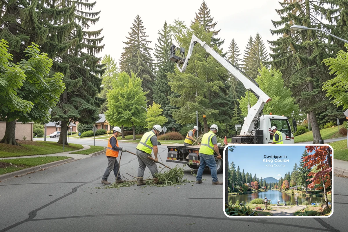 Retention Pond Maintenance in Covington, King County, WA - Preserves designed storage and flood-control capacity