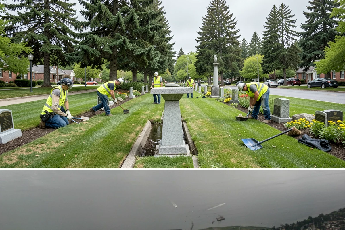 Retention Pond Maintenance in Des Moines, King County, WA - Pond maintenance, especially sediment removal and outlet servicing, is scheduled in late summer so full storage capacity is...