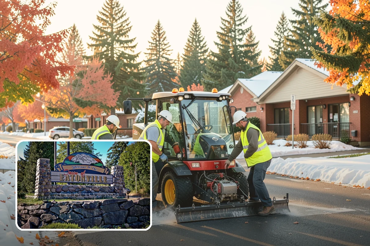 Retention Pond Maintenance in Eatonville, Pierce County, WA - Preserves designed storage and flood-control capacity