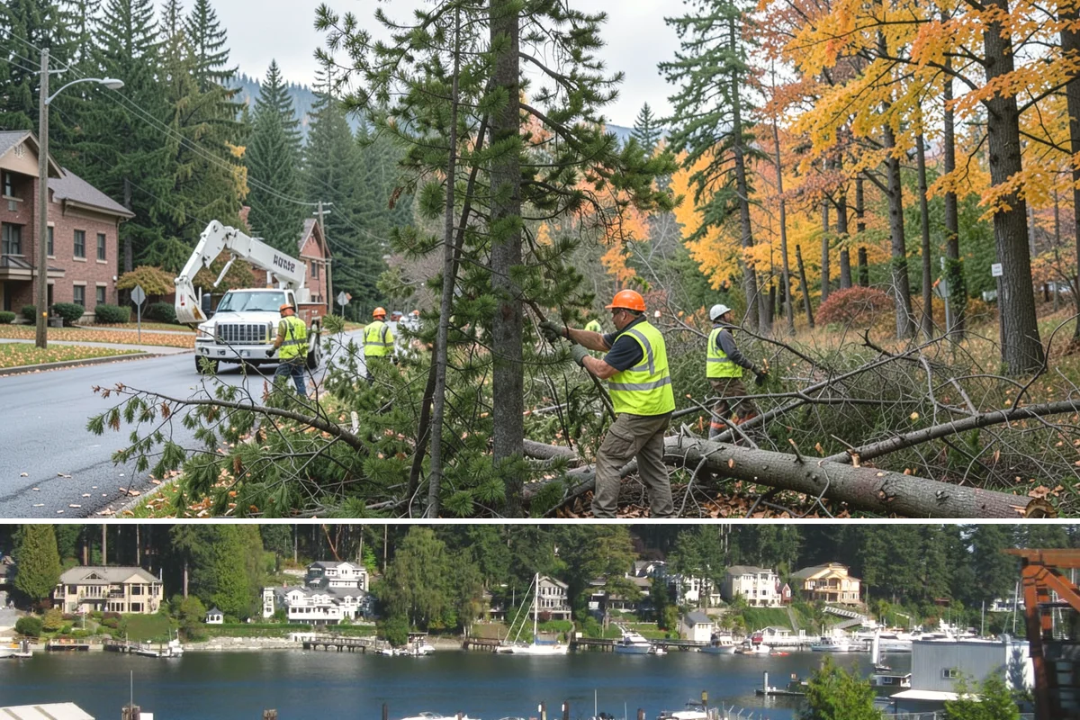 Retention Pond Maintenance in Gig Harbor, Pierce County, WA - Pond maintenance, especially sediment removal and outlet servicing, is scheduled in late summer so full storage capacity is...