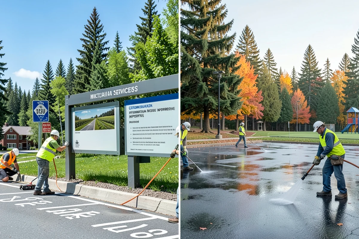 Retention Pond Maintenance in Hunts Point, King County, WA - Inspect the pond, outlet structure, embankment, and sediment levels