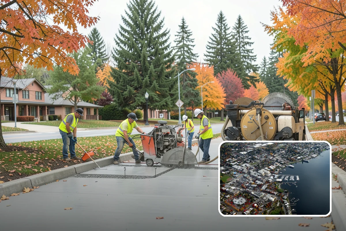Retention Pond Maintenance in Kirkland, King County, WA - Preserves designed storage and flood-control capacity