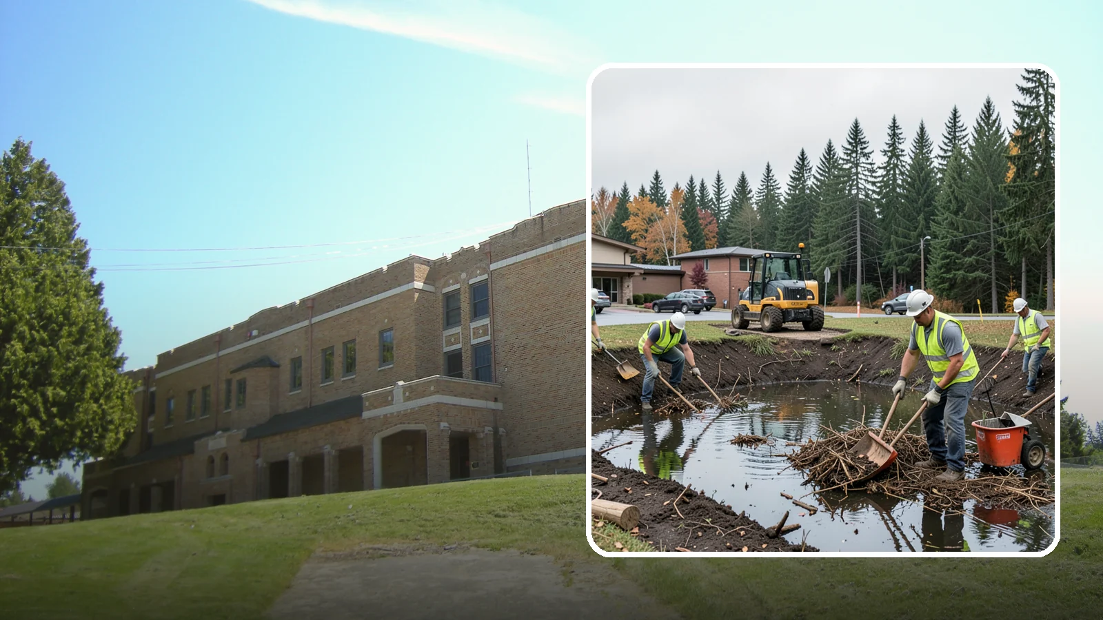 Retention Pond Maintenance in Maple Valley, King County, WA - Retention and detention pond maintenance that preserves storage capacity, function, and regulatory compliance.