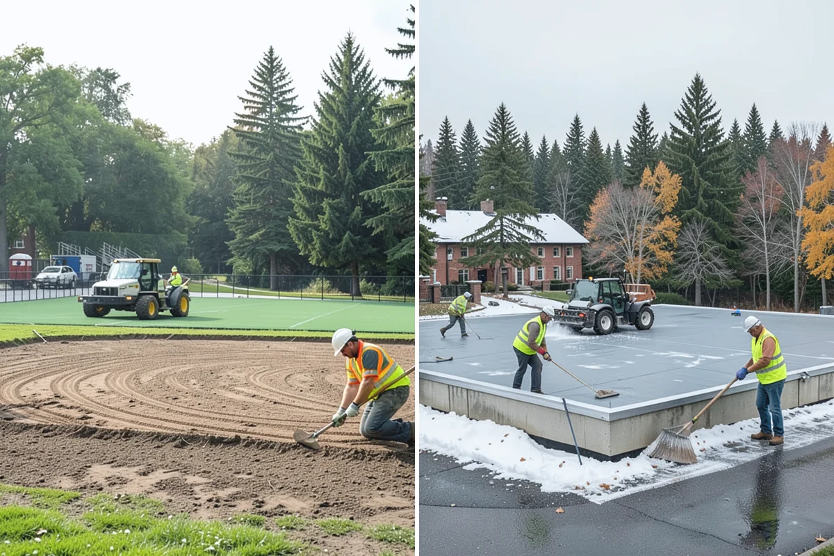 Retention Pond Maintenance in Marysville, Snohomish County, WA - Inspect the pond, outlet structure, embankment, and sediment levels