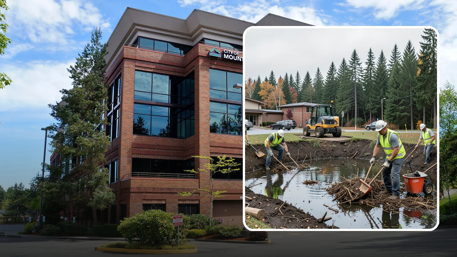 Retention Pond Maintenance in Mountlake Terrace, Snohomish County, WA - Retention and detention pond maintenance that preserves storage capacity, function, and regulatory compliance.