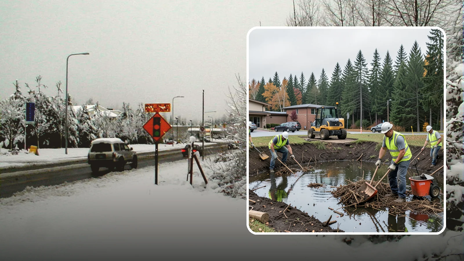 Retention Pond Maintenance in Newcastle, King County, WA - Retention and detention pond maintenance that preserves storage capacity, function, and regulatory compliance.