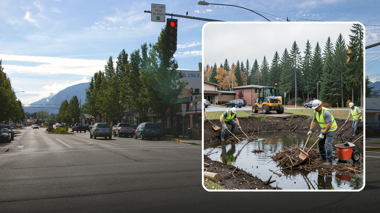 Retention Pond Maintenance in North Bend, King County, WA - Retention and detention pond maintenance that preserves storage capacity, function, and regulatory compliance.