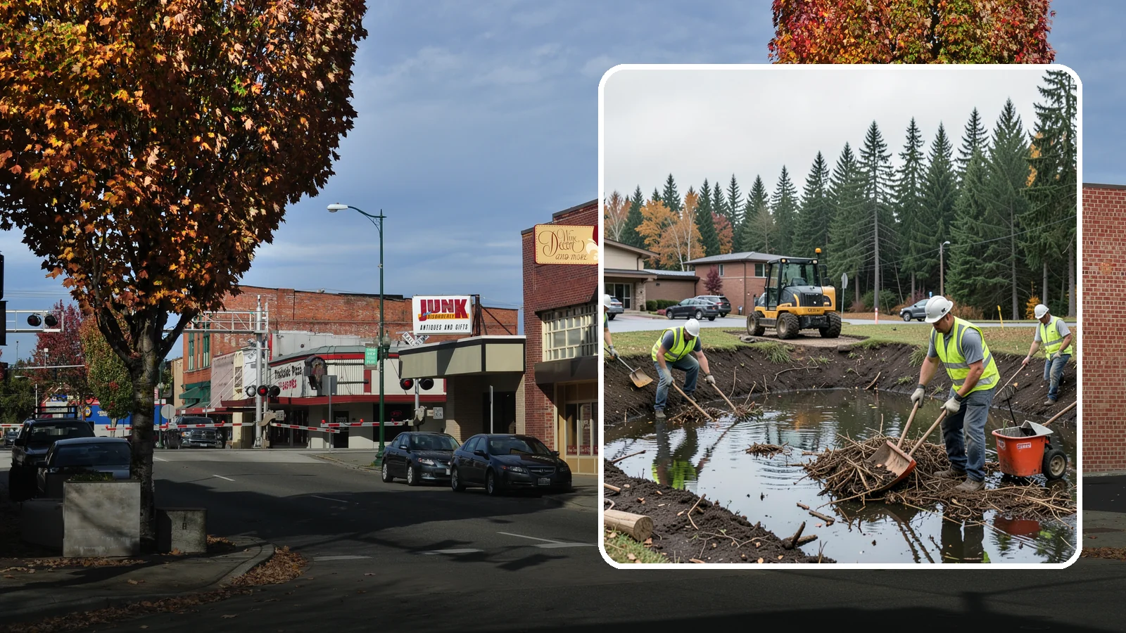 Retention Pond Maintenance in Puyallup, Pierce County, WA - Retention and detention pond maintenance that preserves storage capacity, function, and regulatory compliance.