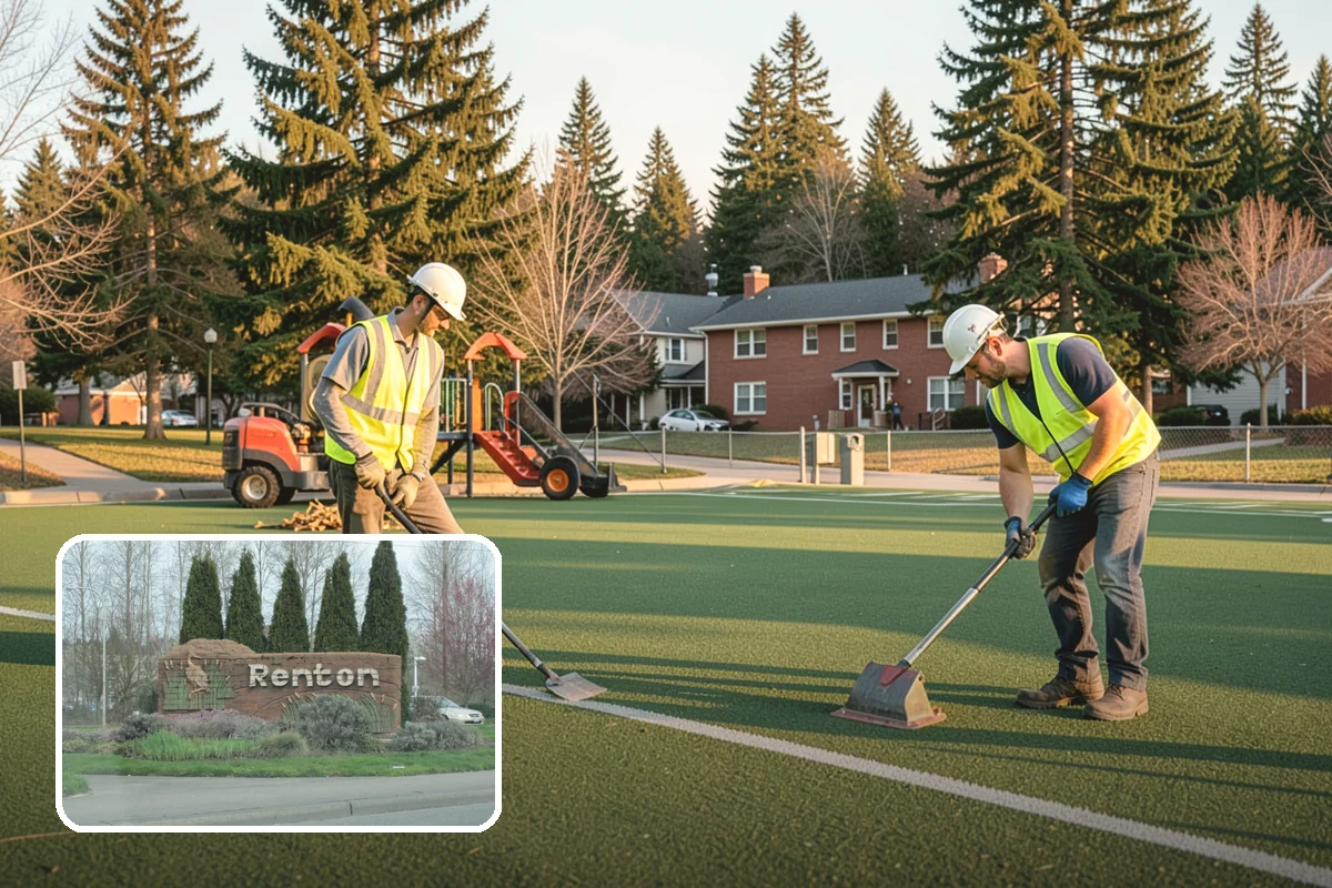 Retention Pond Maintenance in Renton, King County, WA - Preserves designed storage and flood-control capacity