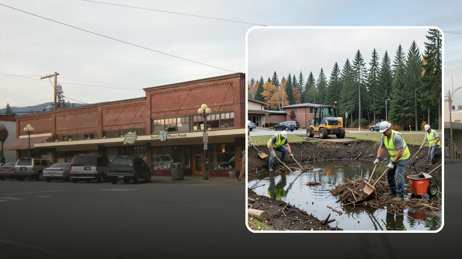 Retention Pond Maintenance in Sedro-Woolley, Skagit County, WA - Retention and detention pond maintenance that preserves storage capacity, function, and regulatory compliance.