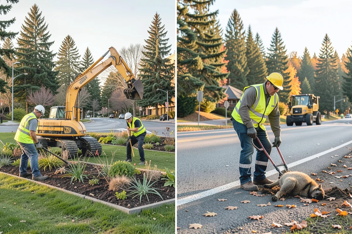 Retention Pond Maintenance in Skykomish, King County, WA - Inspect the pond, outlet structure, embankment, and sediment levels