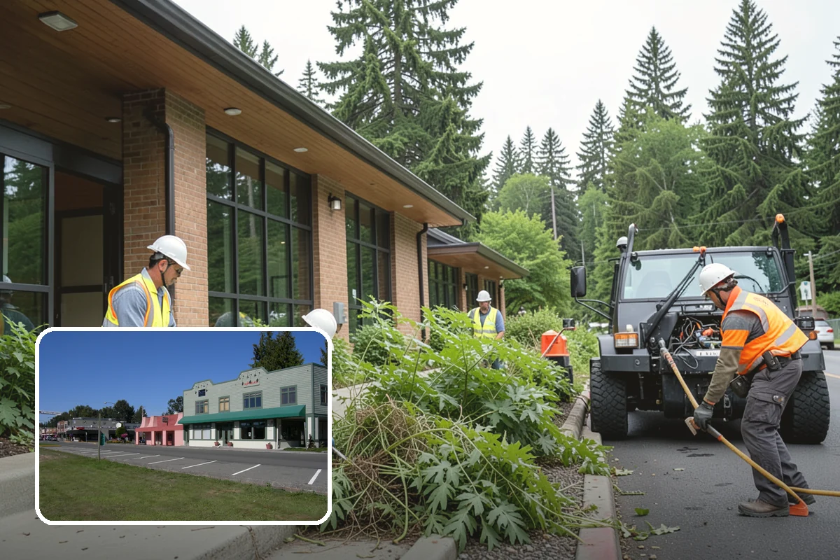 Retention Pond Maintenance in Snoqualmie, King County, WA - Preserves designed storage and flood-control capacity