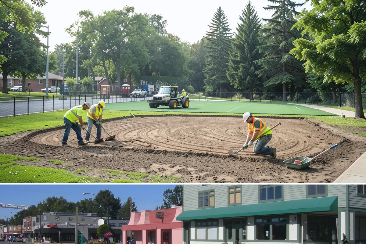 Retention Pond Maintenance in Snoqualmie, King County, WA - Pond maintenance, especially sediment removal and outlet servicing, is scheduled in late summer so full storage capacity is...