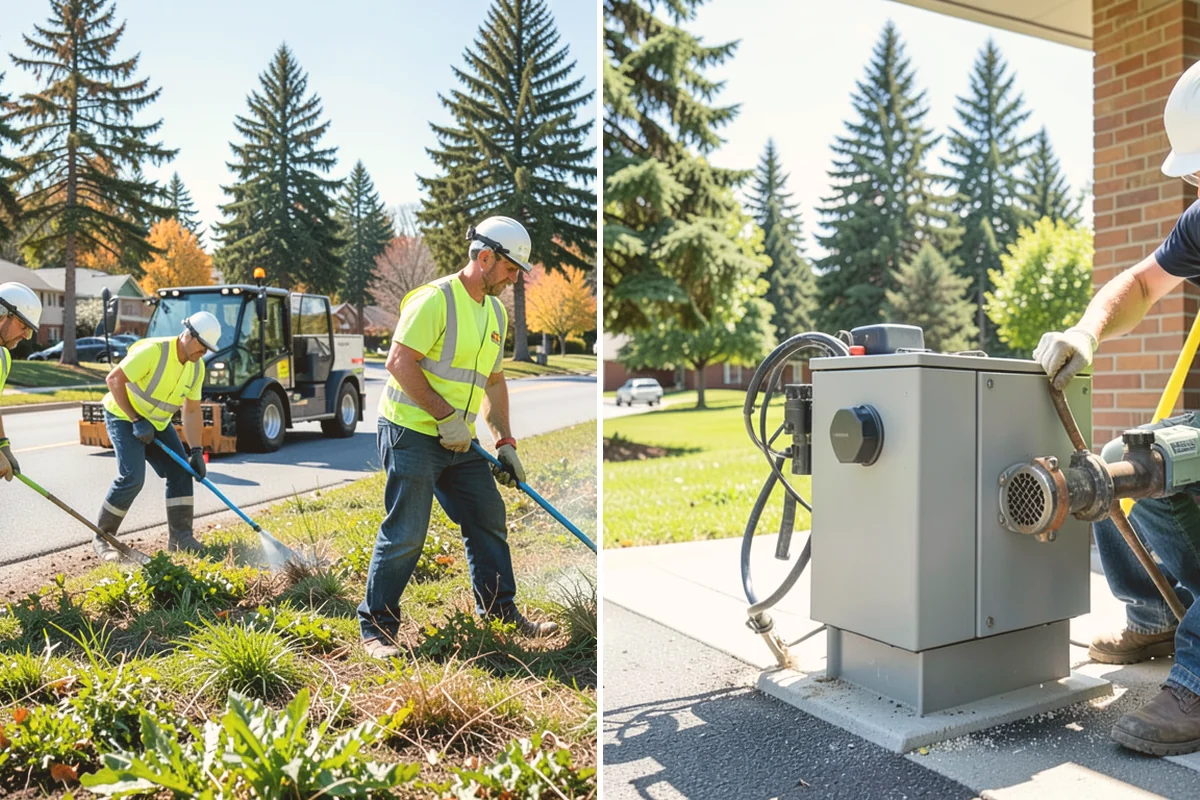Retention Pond Maintenance in Stanwood, Snohomish County, WA - Inspect the pond, outlet structure, embankment, and sediment levels