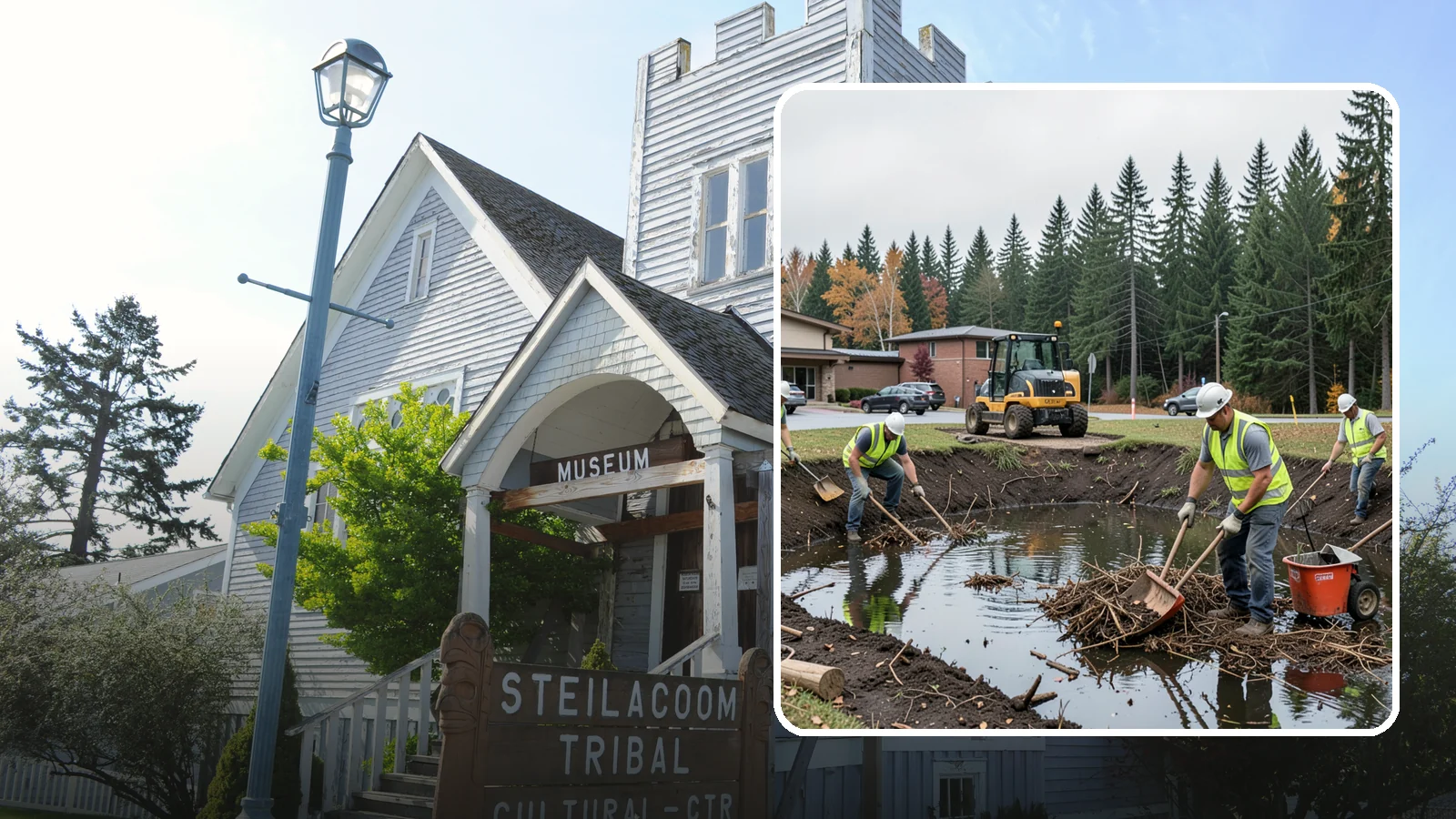 Retention Pond Maintenance in Steilacoom, Pierce County, WA - Retention and detention pond maintenance that preserves storage capacity, function, and regulatory compliance.