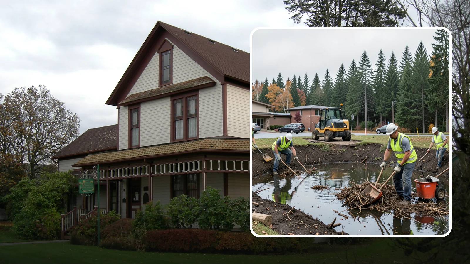 Retention Pond Maintenance in Sumner, Pierce County, WA - Retention and detention pond maintenance that preserves storage capacity, function, and regulatory compliance.