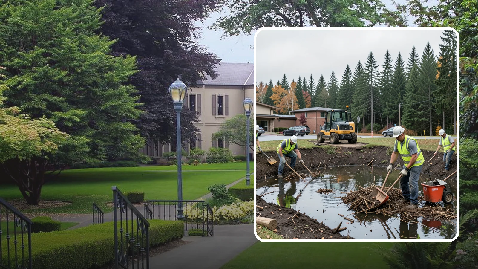 Retention Pond Maintenance in Woodinville, King County, WA - Retention and detention pond maintenance that preserves storage capacity, function, and regulatory compliance.