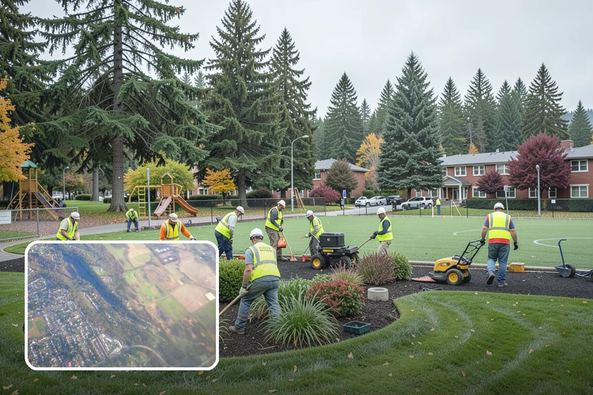 Right-of-Way Maintenance in Algona, King County, WA - Improved roadside safety and driver visibility