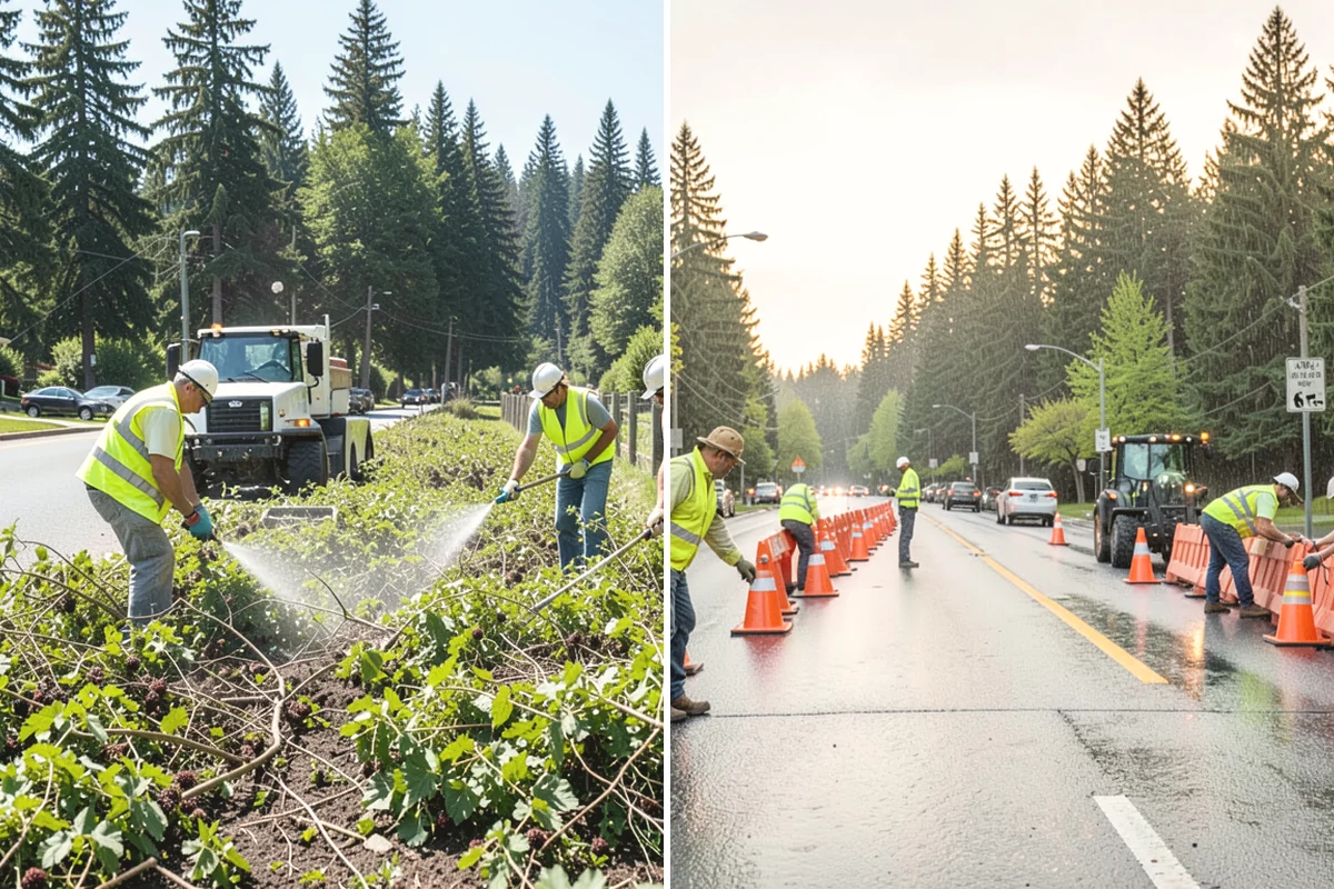 Right-of-Way Maintenance in Anacortes, Skagit County, WA - Segment the right-of-way network and prioritize by risk and complaint history