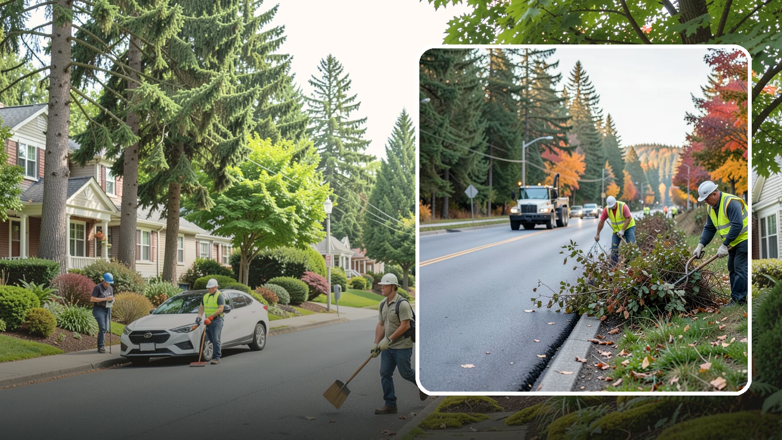 Right-of-Way Maintenance in Beaux Arts Village, King County, WA - Vegetation and appearance management along public rights-of-way to maintain safety, access, and clearance.