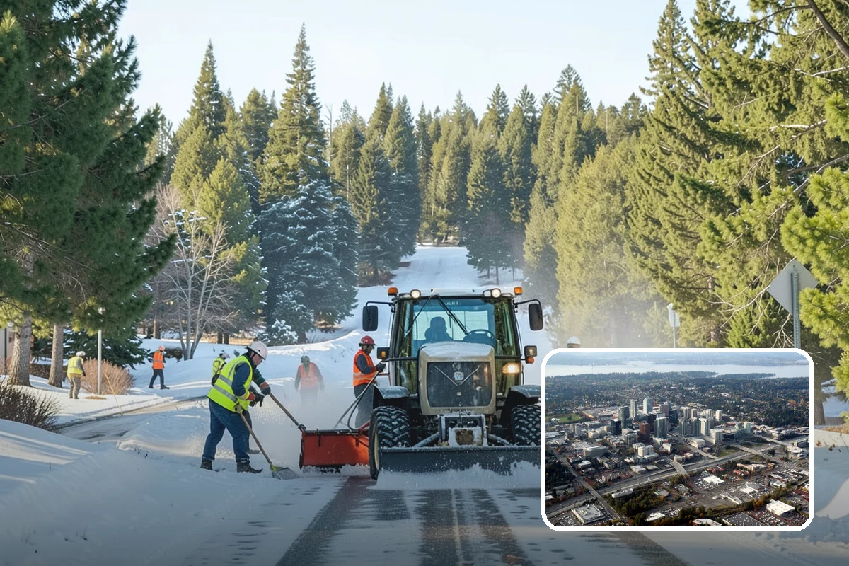 Right-of-Way Maintenance in Bellevue, King County, WA - Improved roadside safety and driver visibility