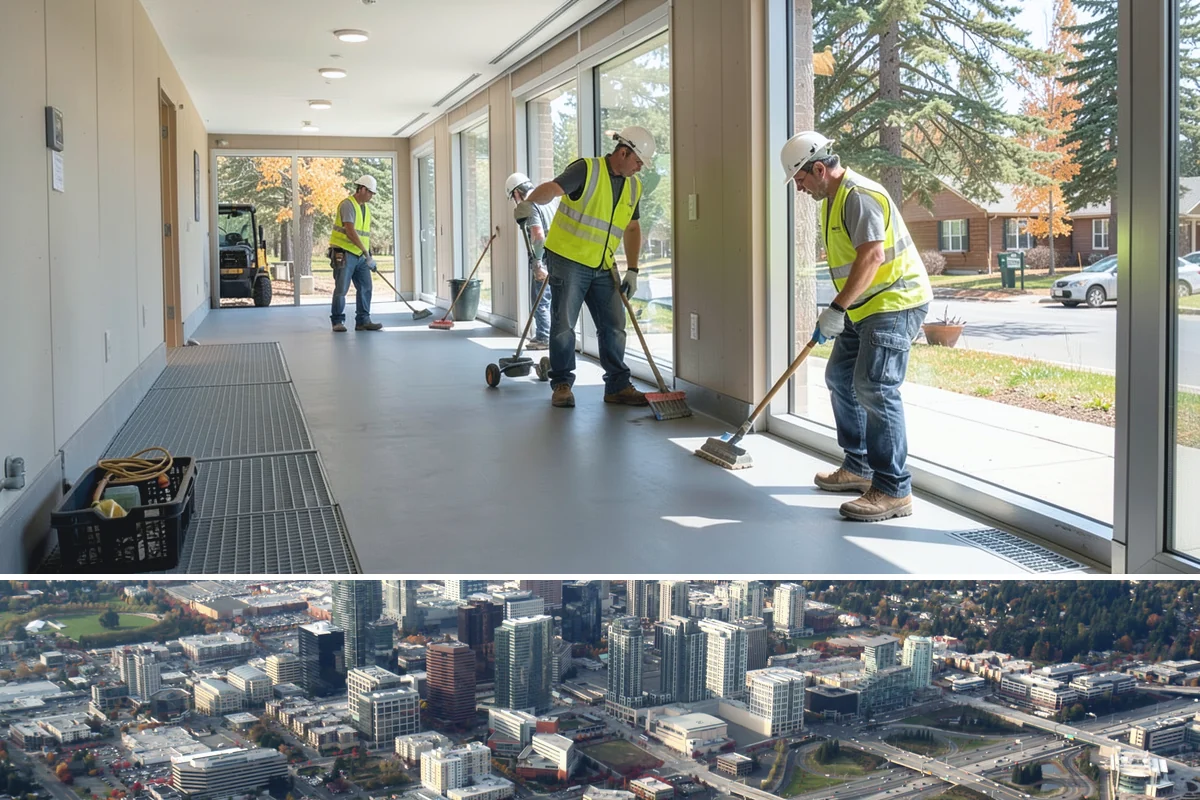 Right-of-Way Maintenance in Bellevue, King County, WA - Growth-season mowing and brush passes concentrate from late spring through early fall, with storm-driven clearing and drainage...