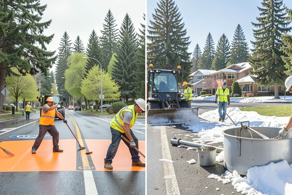 Right-of-Way Maintenance in Black Diamond, King County, WA - Segment the right-of-way network and prioritize by risk and complaint history