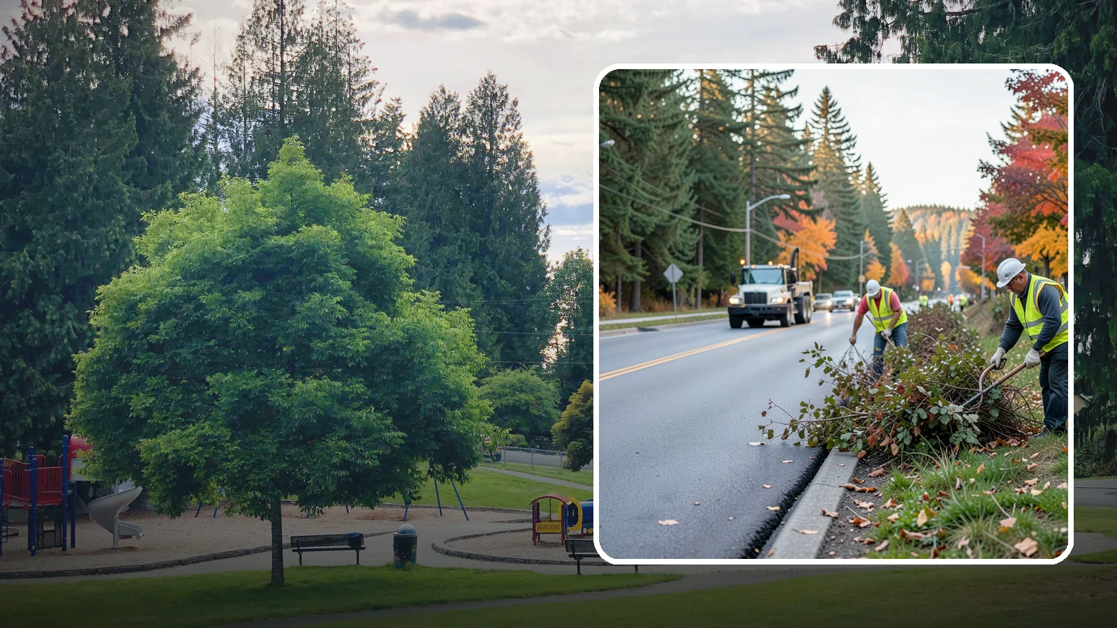 Right-of-Way Maintenance in Bonney Lake, Pierce County, WA - Vegetation and appearance management along public rights-of-way to maintain safety, access, and clearance.