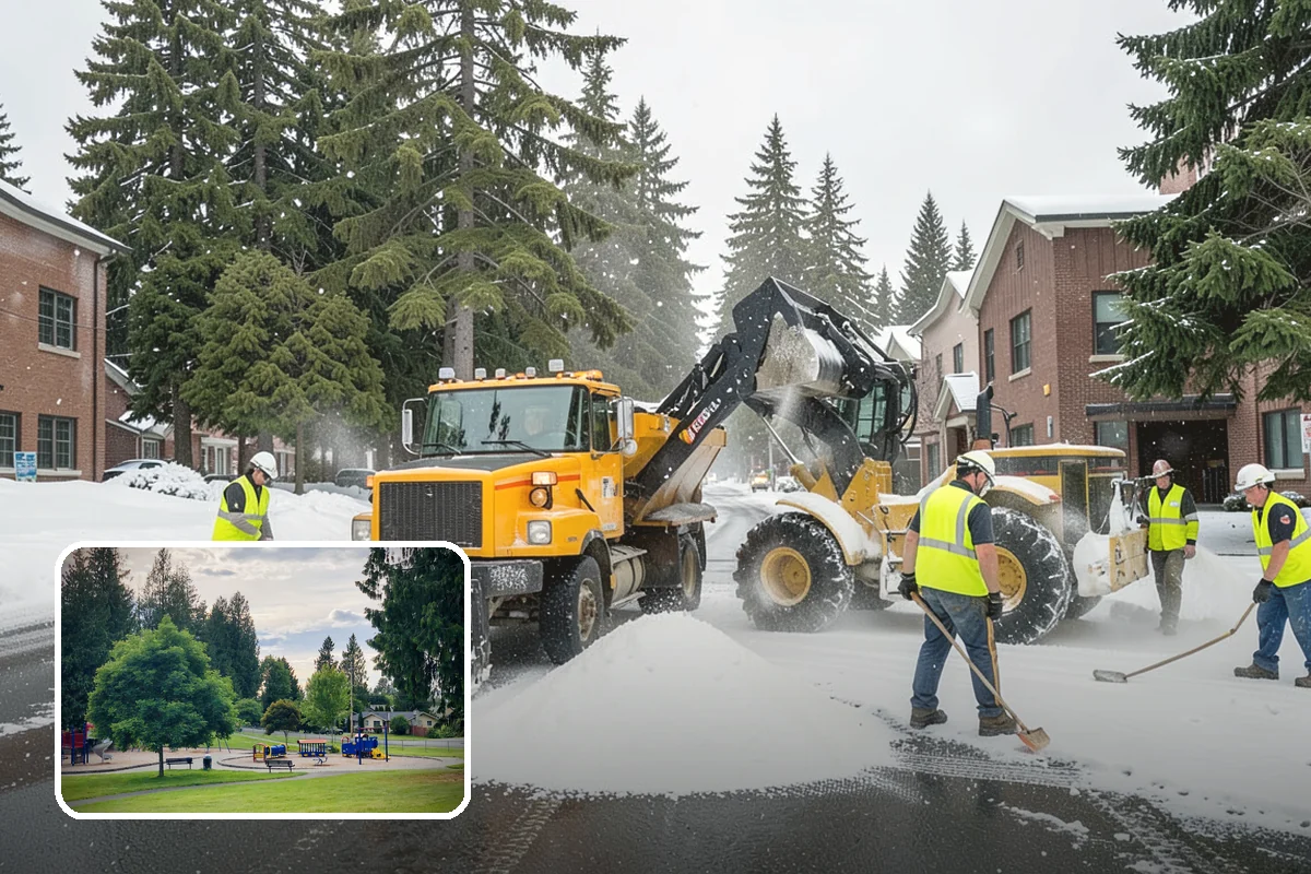 Right-of-Way Maintenance in Bonney Lake, Pierce County, WA - Improved roadside safety and driver visibility