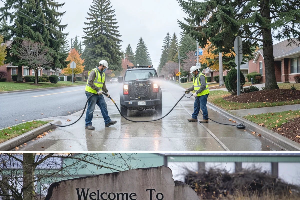 Right-of-Way Maintenance in Buckley, Pierce County, WA - Growth-season mowing and brush passes concentrate from late spring through early fall, with storm-driven clearing and drainage...