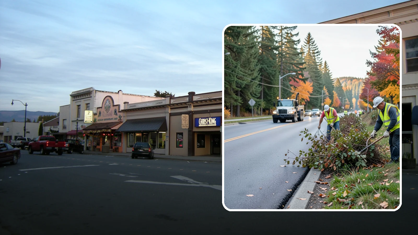 Right-of-Way Maintenance in Burlington, Skagit County, WA - Vegetation and appearance management along public rights-of-way to maintain safety, access, and clearance.