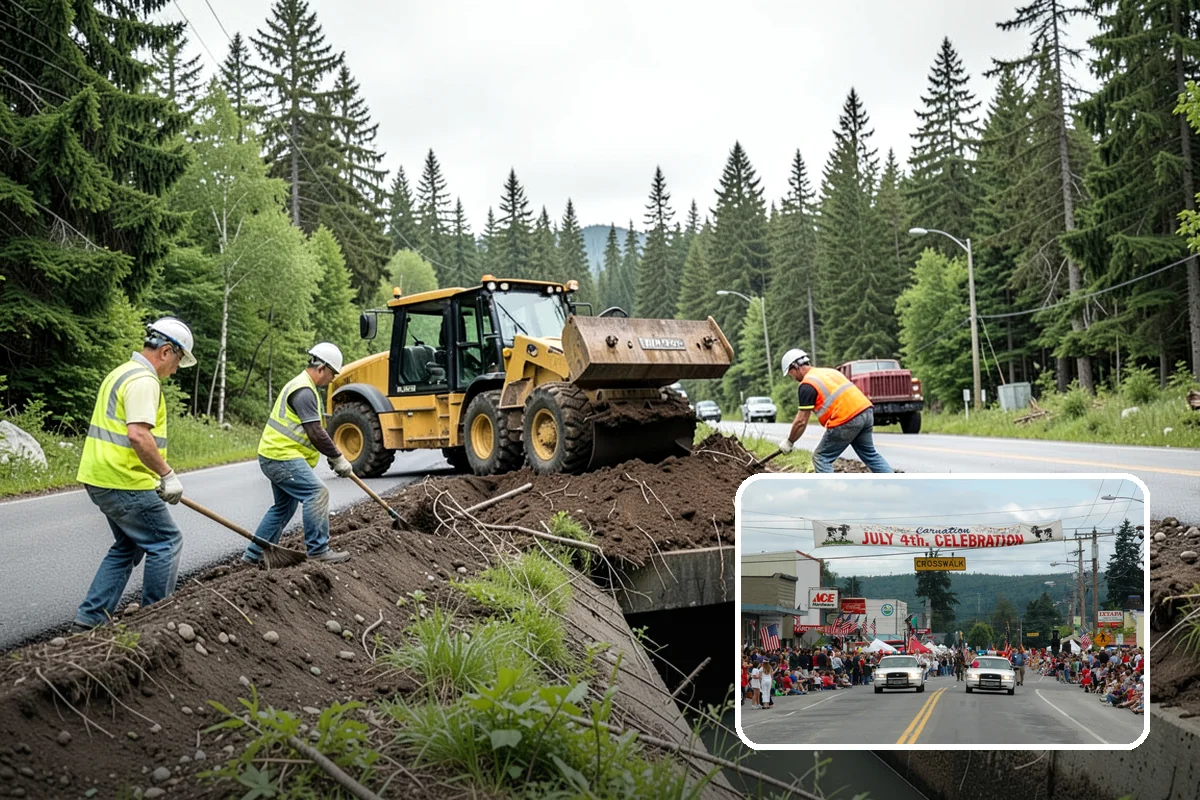 Right-of-Way Maintenance in Carnation, King County, WA - Improved roadside safety and driver visibility