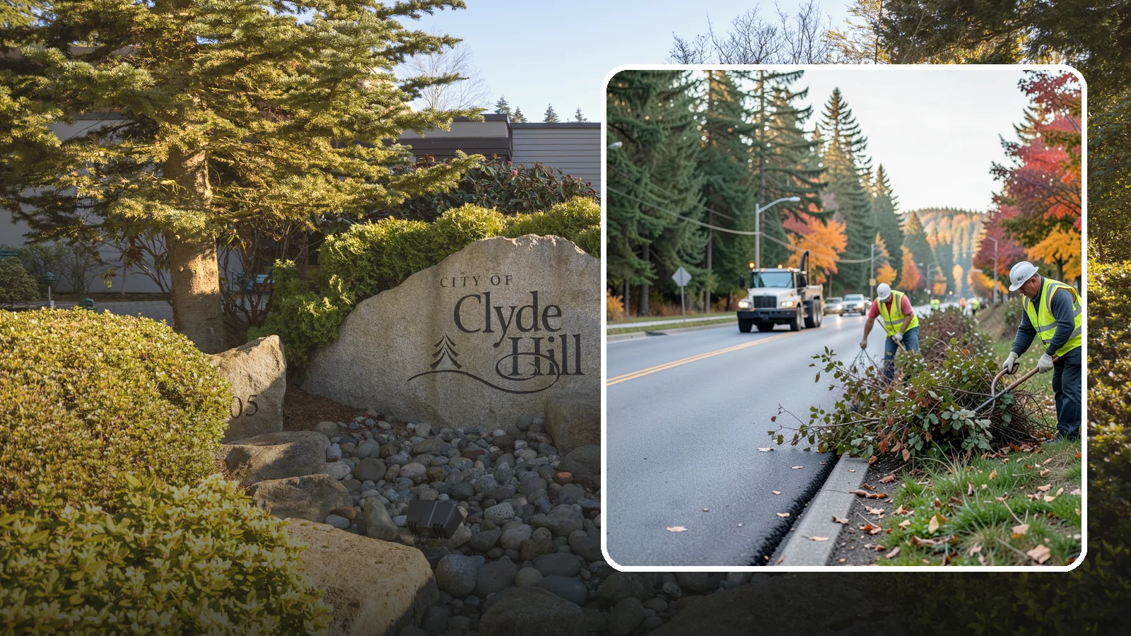 Right-of-Way Maintenance in Clyde Hill, King County, WA - Vegetation and appearance management along public rights-of-way to maintain safety, access, and clearance.