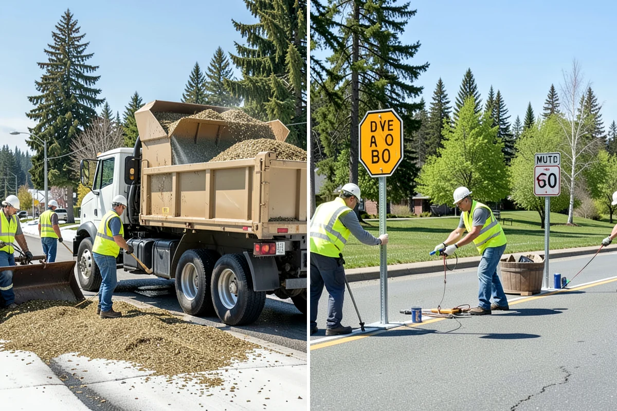 Right-of-Way Maintenance in Clyde Hill, King County, WA - Segment the right-of-way network and prioritize by risk and complaint history