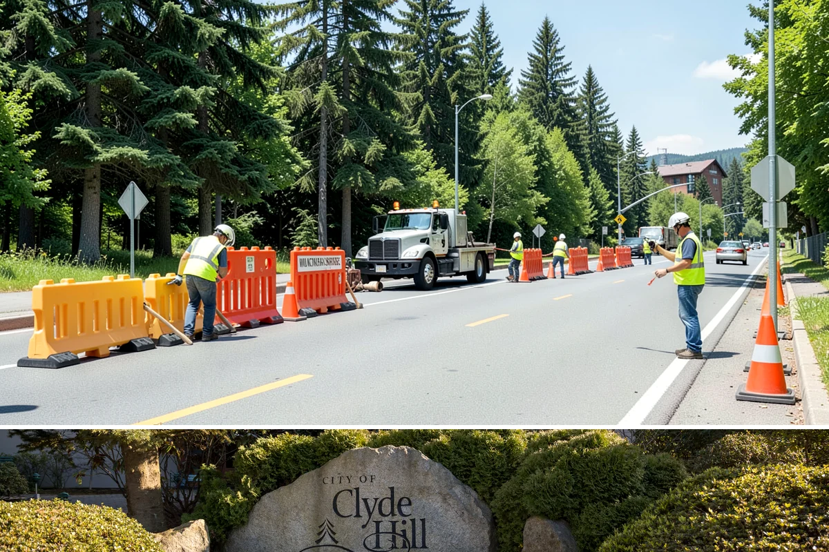 Right-of-Way Maintenance in Clyde Hill, King County, WA - Growth-season mowing and brush passes concentrate from late spring through early fall, with storm-driven clearing and drainage...
