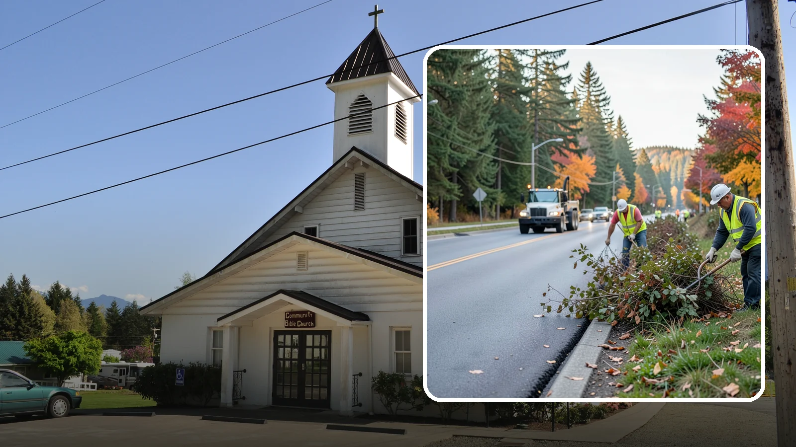 Right-of-Way Maintenance in Concrete, Skagit County, WA - Vegetation and appearance management along public rights-of-way to maintain safety, access, and clearance.