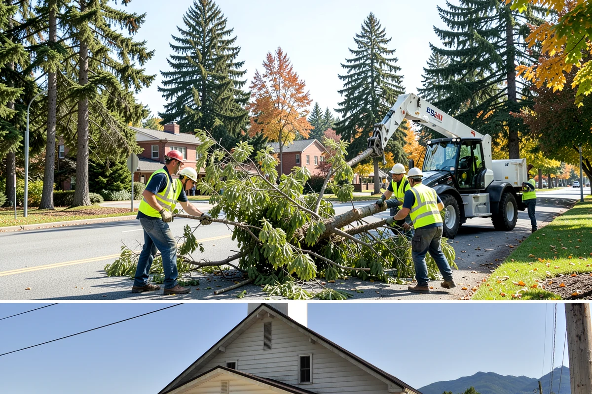 Right-of-Way Maintenance in Concrete, Skagit County, WA - Growth-season mowing and brush passes concentrate from late spring through early fall, with storm-driven clearing and drainage...