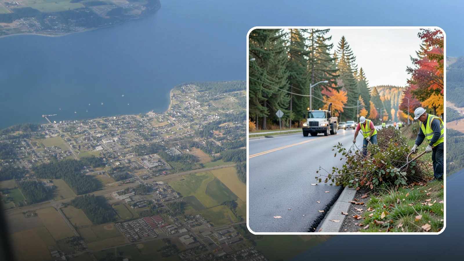 Right-of-Way Maintenance in Coupeville, Island County, WA - Vegetation and appearance management along public rights-of-way to maintain safety, access, and clearance.