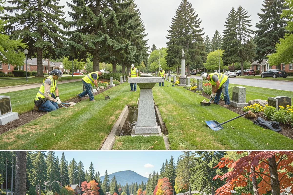 Right-of-Way Maintenance in Covington, King County, WA - Growth-season mowing and brush passes concentrate from late spring through early fall, with storm-driven clearing and drainage...