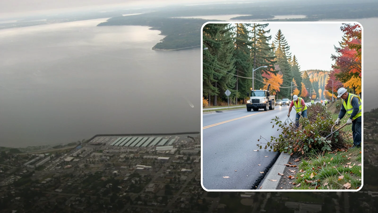 Right-of-Way Maintenance in Des Moines, King County, WA - Vegetation and appearance management along public rights-of-way to maintain safety, access, and clearance.