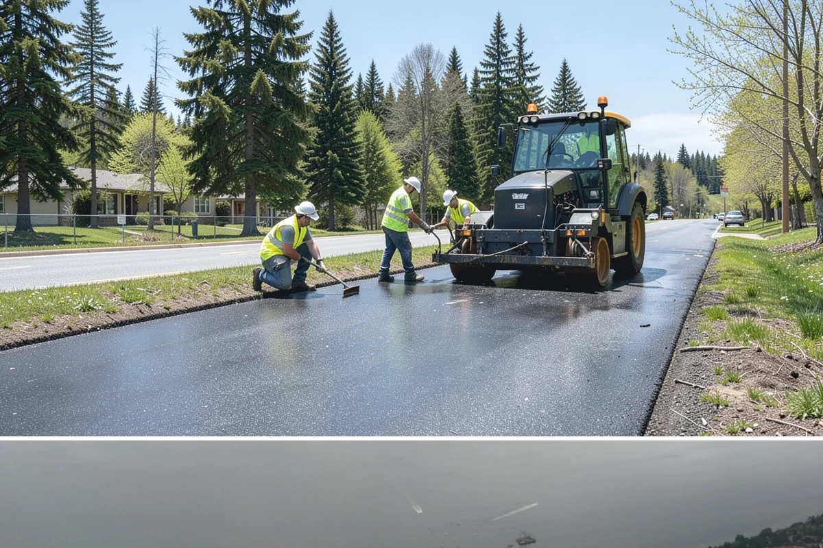 Right-of-Way Maintenance in Des Moines, King County, WA - Growth-season mowing and brush passes concentrate from late spring through early fall, with storm-driven clearing and drainage...