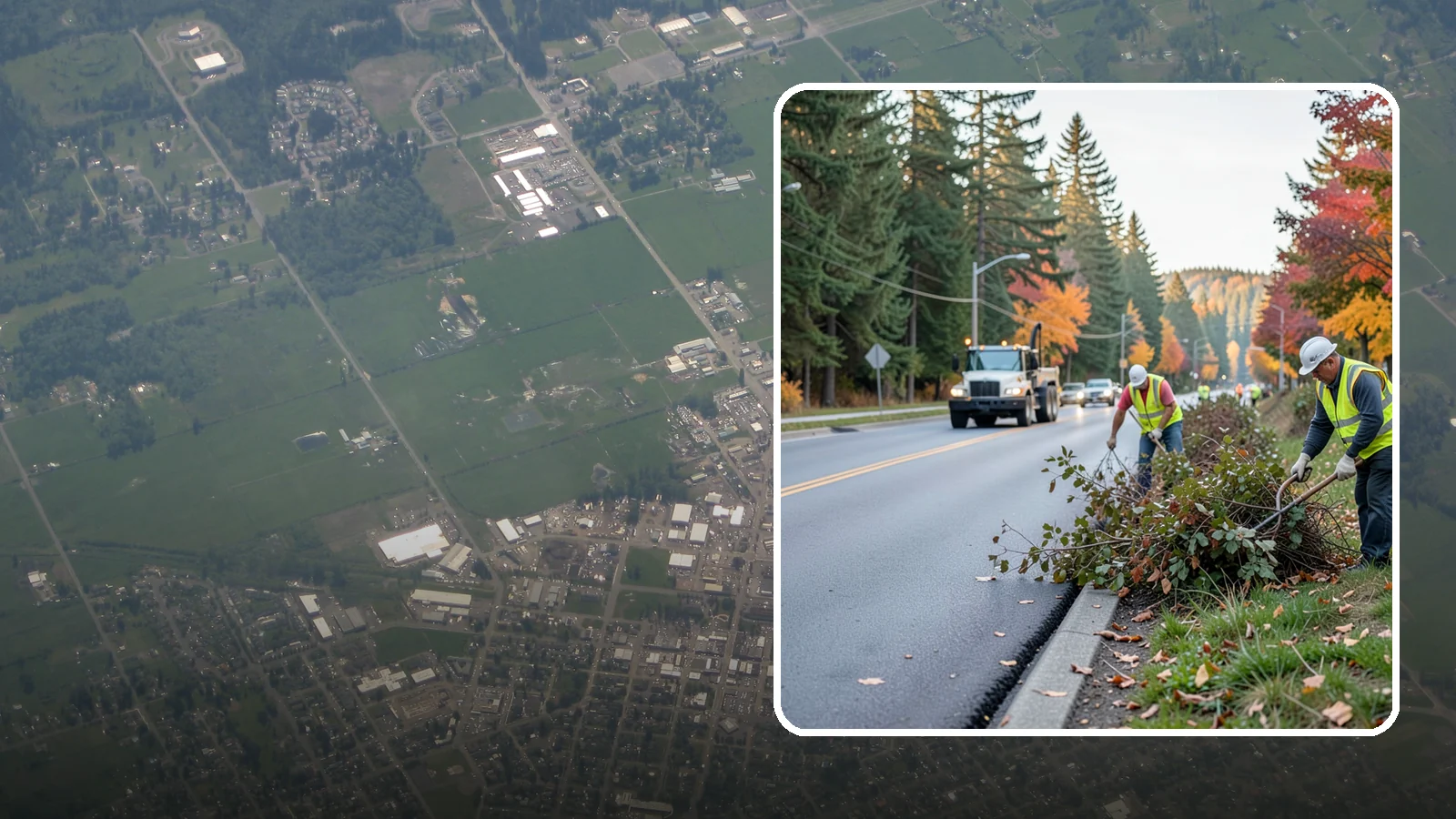 Right-of-Way Maintenance in Enumclaw, King County, WA - Vegetation and appearance management along public rights-of-way to maintain safety, access, and clearance.