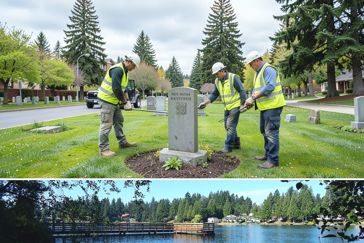 Right-of-Way Maintenance in Federal Way, King County, WA - Growth-season mowing and brush passes concentrate from late spring through early fall, with storm-driven clearing and drainage...
