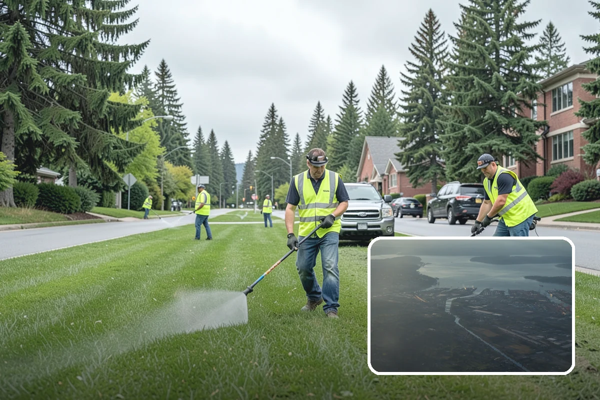 Right-of-Way Maintenance in Fife, Pierce County, WA - Improved roadside safety and driver visibility