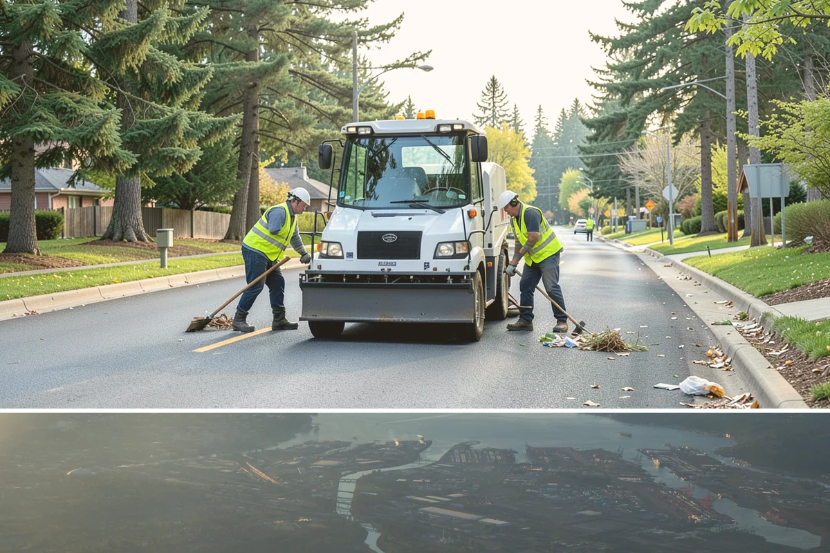 Right-of-Way Maintenance in Fife, Pierce County, WA - Growth-season mowing and brush passes concentrate from late spring through early fall, with storm-driven clearing and drainage...
